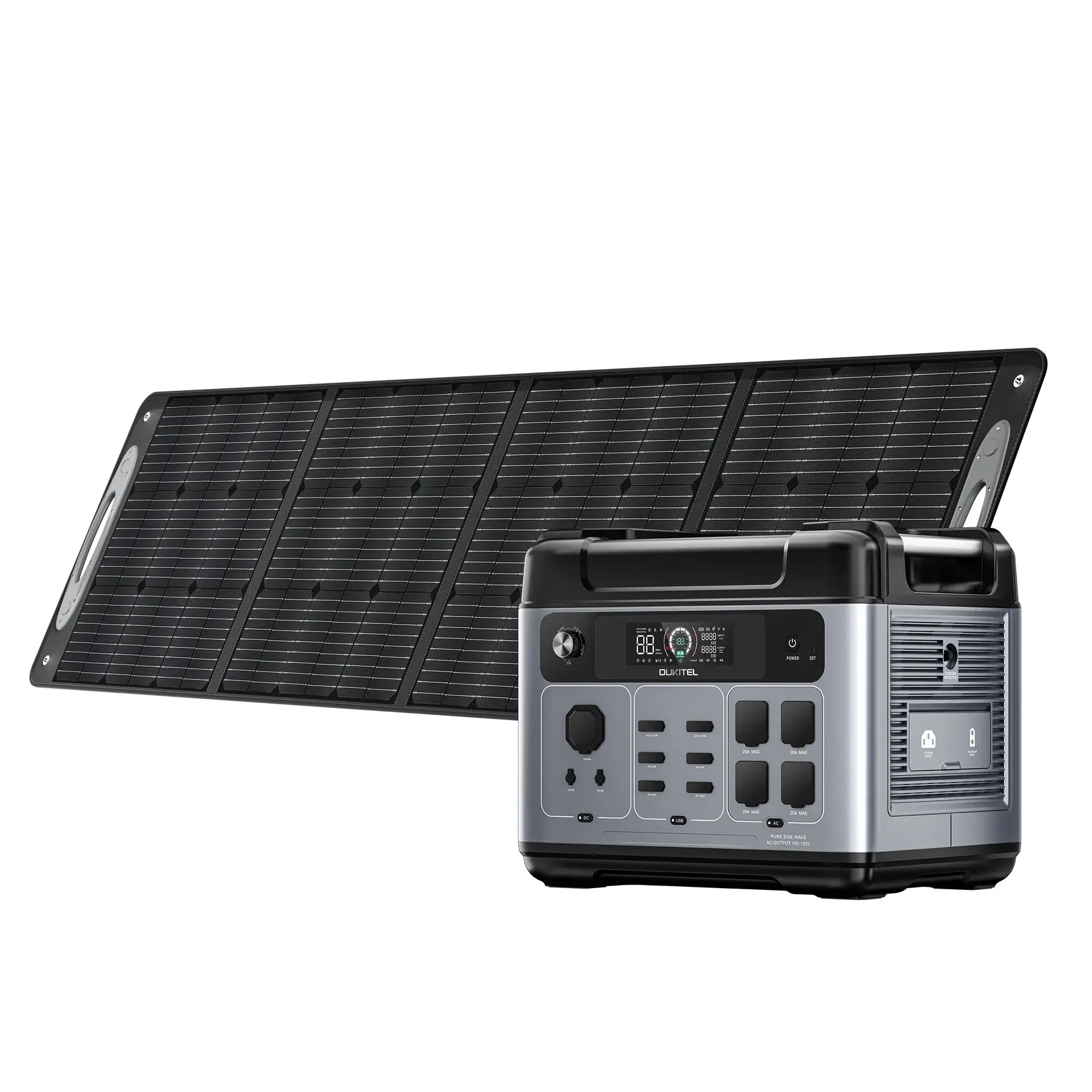 OUKITEL P2001 Plus+200W Solar Generator