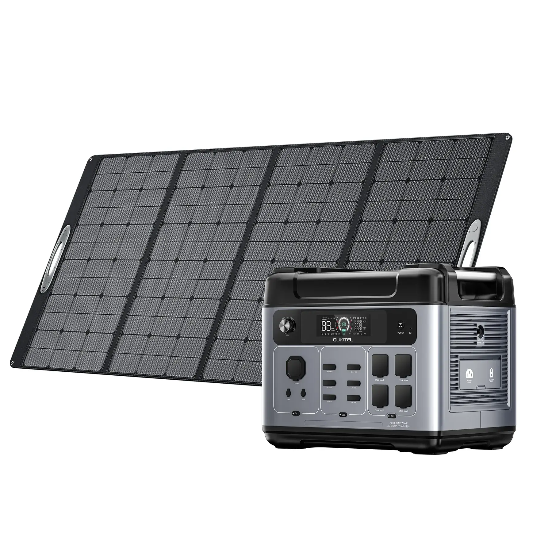 OUKITEL P2001 Plus Portable Power Station 2400W/2048Wh