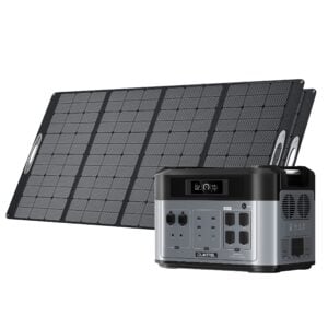 OUKITEL BP2000 + 2 x 400W Solar Generator