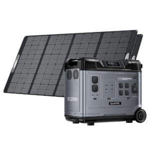 OUKITEL P5000 Pro + 2 x 400W Solar Generator